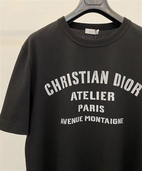 dior tshirt women|dior atelier t shirt.